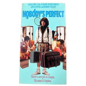 Nobody's Perfect (VHS, 1990) Movie Chad Lowe, Gail O'Grady MEDIA comedy Film